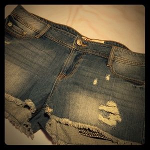 Jean shorts
